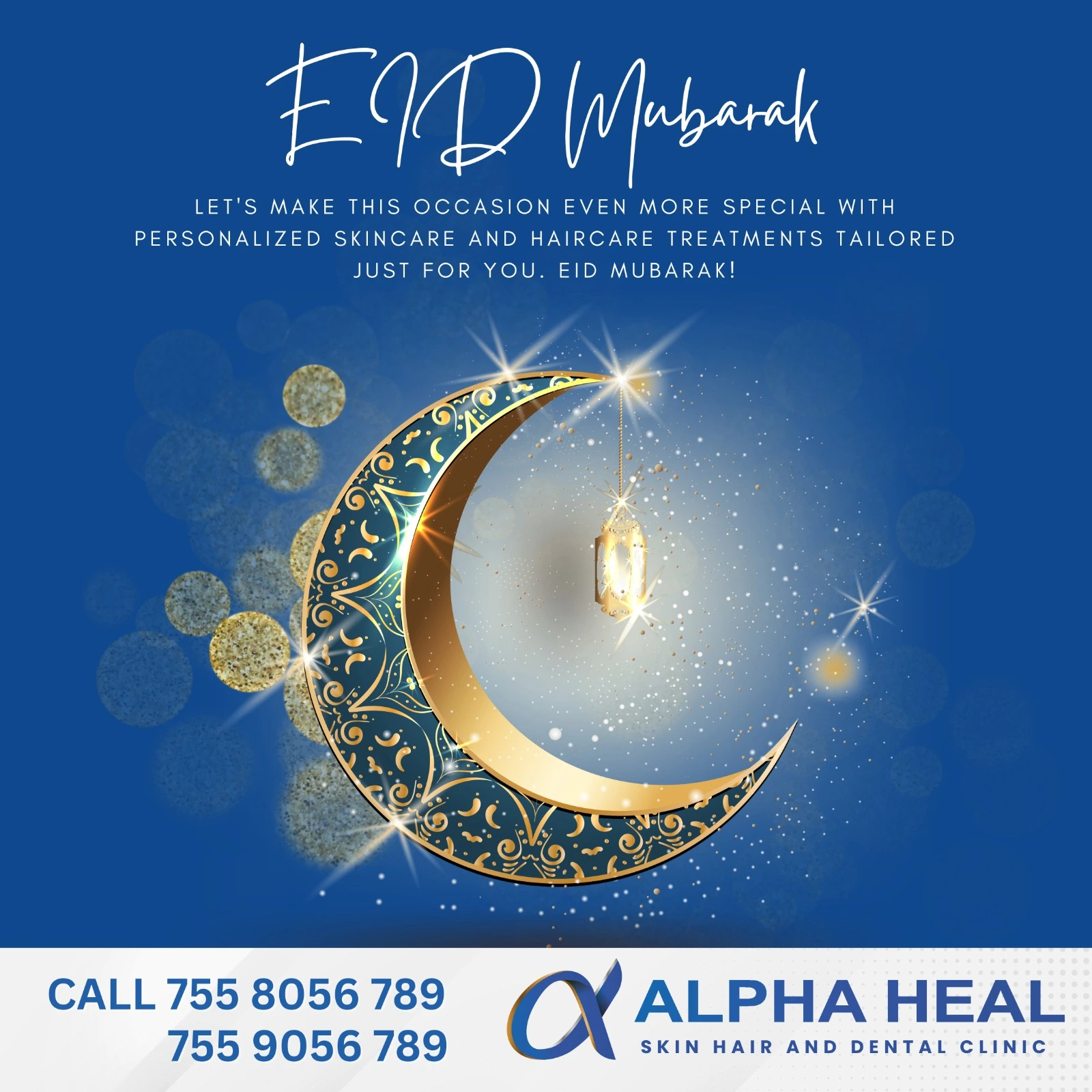 Skin hair and dental treatment Eid Offer